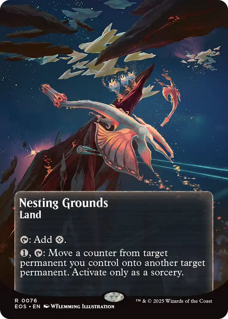 Nesting Grounds (0076) (Borderless) [Edge of Eternities: Stellar Sights] | Chromatic Games