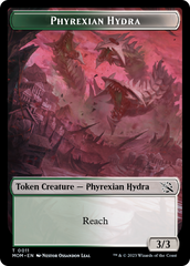 Elemental (2) // Phyrexian Hydra (11) Double-Sided Token [March of the Machine Tokens] | Chromatic Games