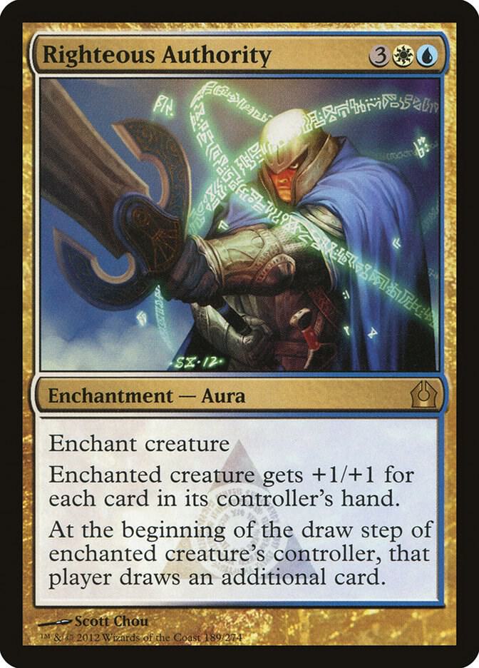 Righteous Authority 189/274 (Return to Ravnica)  | Chromatic Games