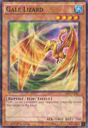 Gale Lizard [BP03-EN007] Shatterfoil Rare | Chromatic Games