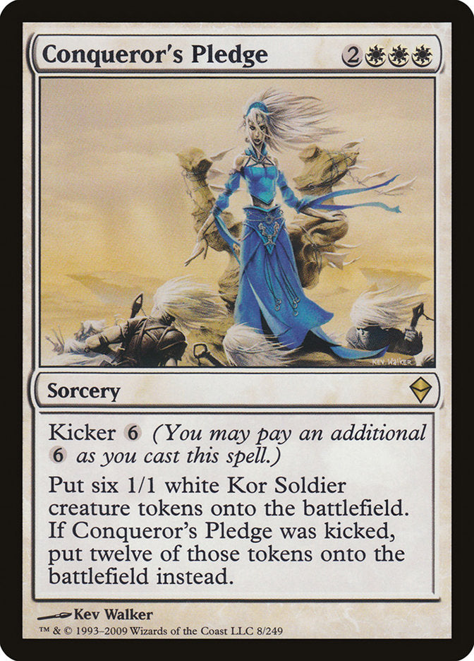 Conqueror's Pledge 8 (Zendikar)  | Chromatic Games