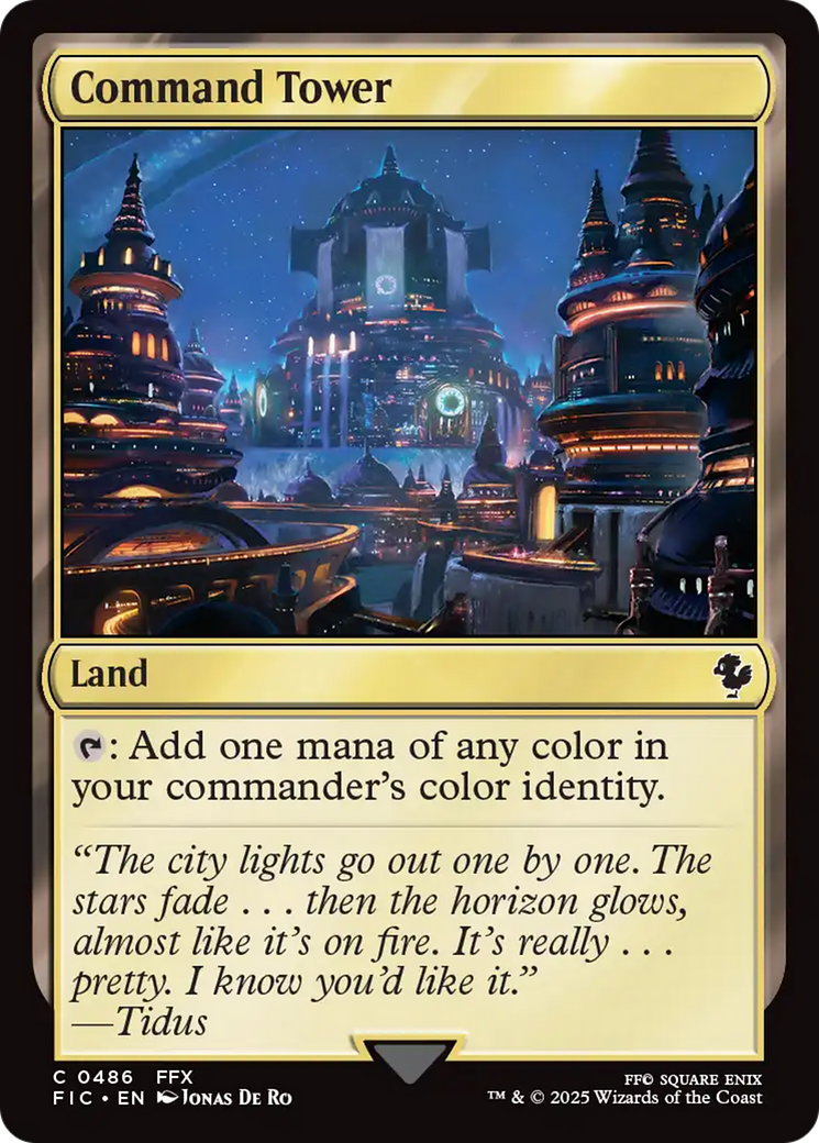 Command Tower (0486) [FINAL FANTASY Commander] | Chromatic Games
