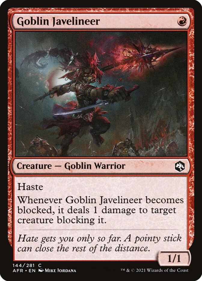 Goblin Javelineer 144 (Adventures in the Forgotten Realms)  | Chromatic Games