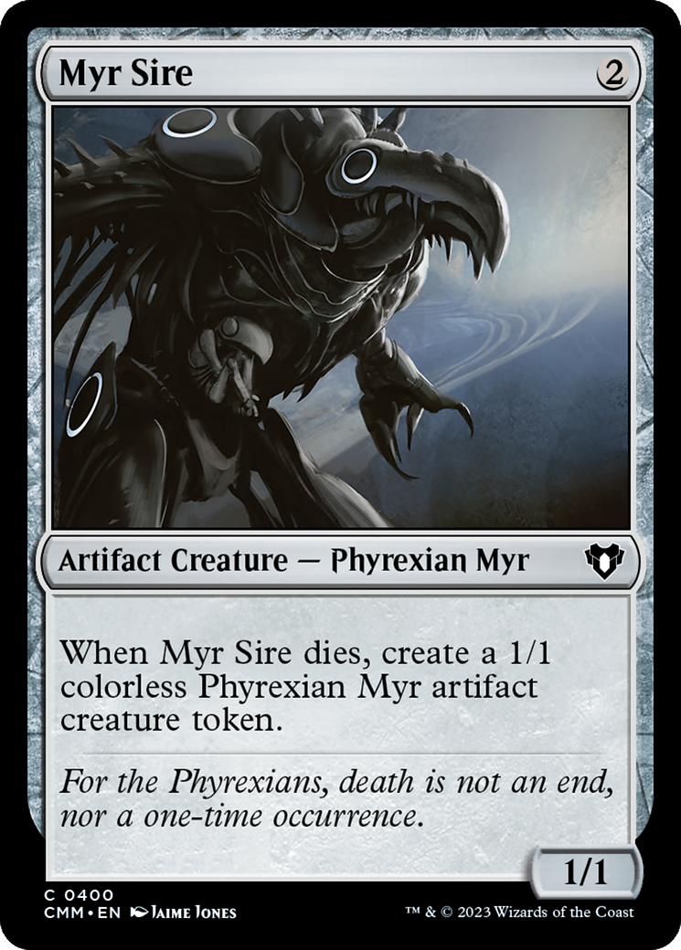 Myr Sire [Commander Masters] | Chromatic Games