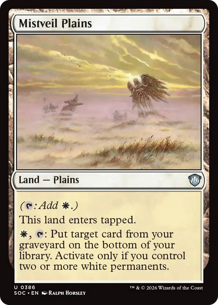 Mistveil Plains [Secrets of Strixhaven Commander] | Chromatic Games