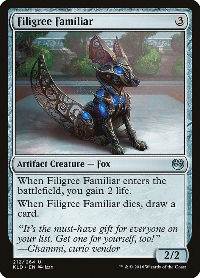 Filigree Familiar 212/264 (Kaladesh)  - Foil | Chromatic Games