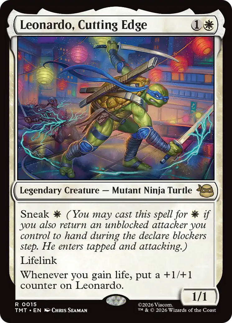Leonardo, Cutting Edge [Teenage Mutant Ninja Turtles] | Chromatic Games