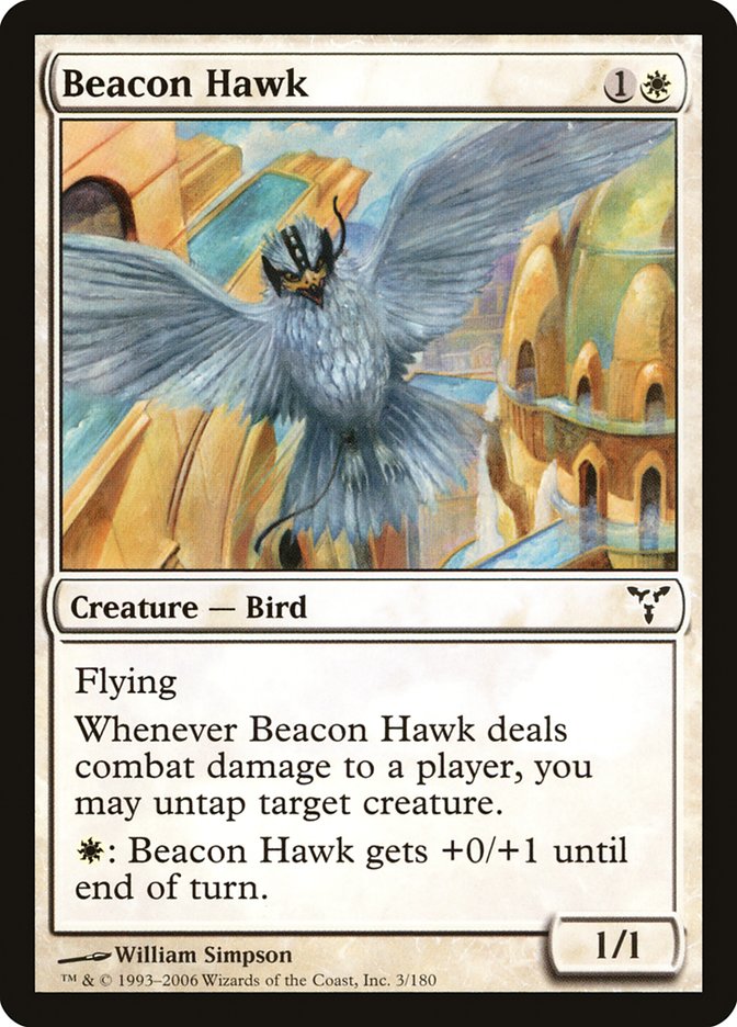 Beacon Hawk 3/180 (Dissension)  - Foil | Chromatic Games
