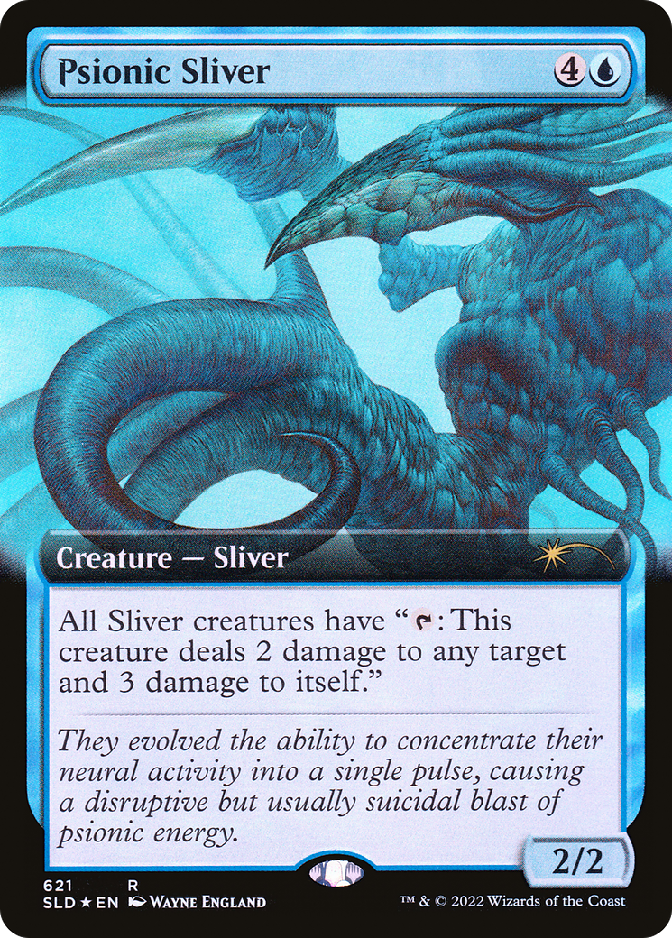 Psionic Sliver (Extended Art) [Secret Lair Drop Promos] | Chromatic Games