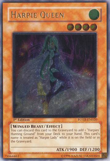 Harpie Queen [FOTB-EN020] Ultimate Rare | Chromatic Games
