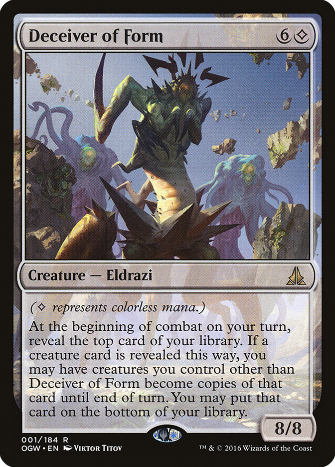 Deceiver of Form 1/184 (Oath of the Gatewatch)  | Chromatic Games