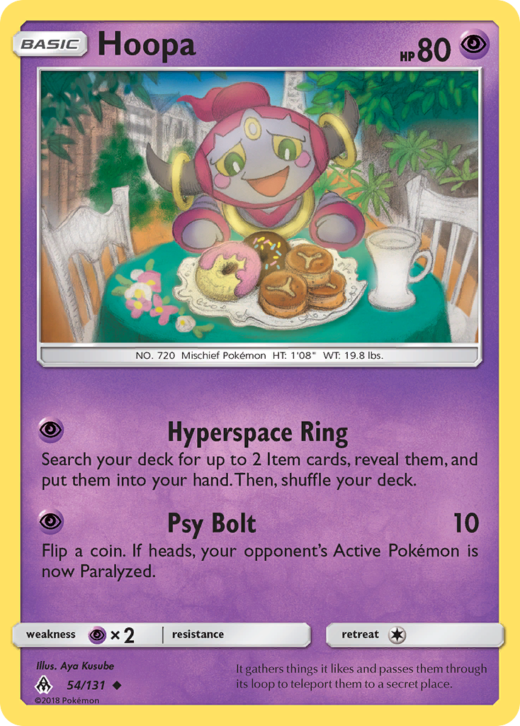 Hoopa (54/131) [Sun & Moon: Forbidden Light] | Chromatic Games