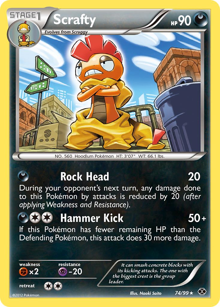 Scrafty (74/99) [Black & White: Next Destinies] | Chromatic Games