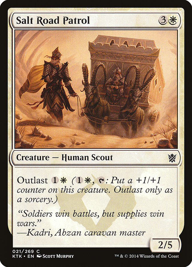 Salt Road Patrol 21/269 (Khans of Tarkir)  | Chromatic Games