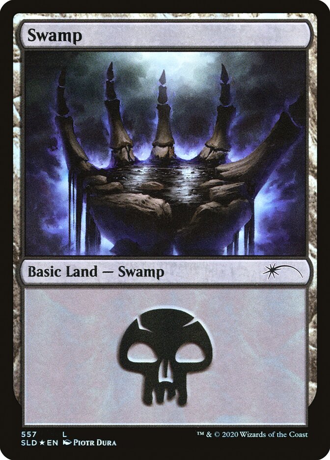 Swamp (Discarding) (557) [Secret Lair Drop Promos] | Chromatic Games