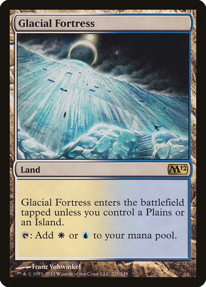 Glacial Fortress 227/249 (Magic 2012 (M12))  | Chromatic Games