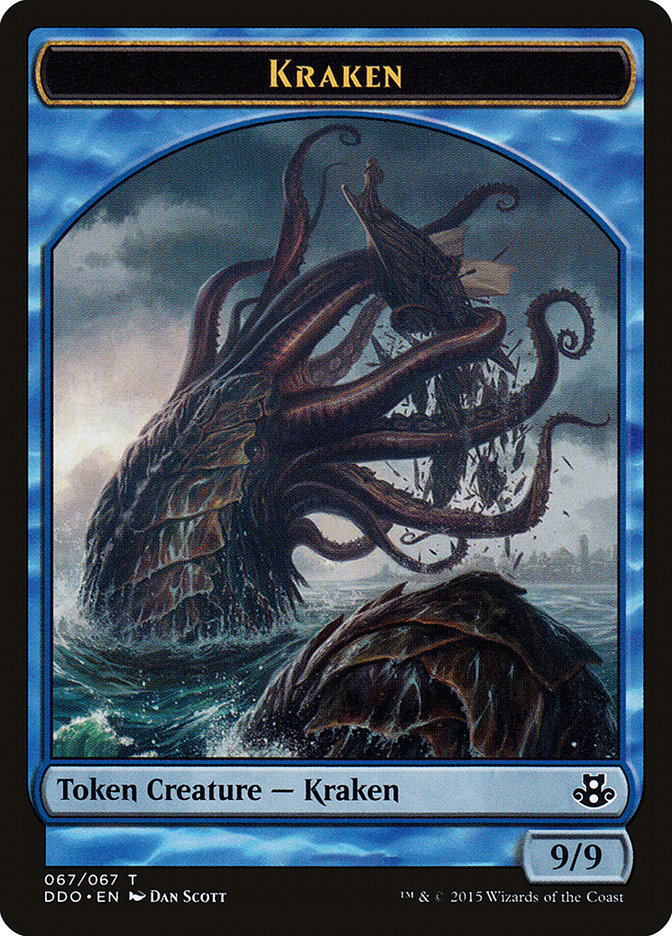 Kraken Token [Duel Decks: Elspeth vs. Kiora] | Chromatic Games