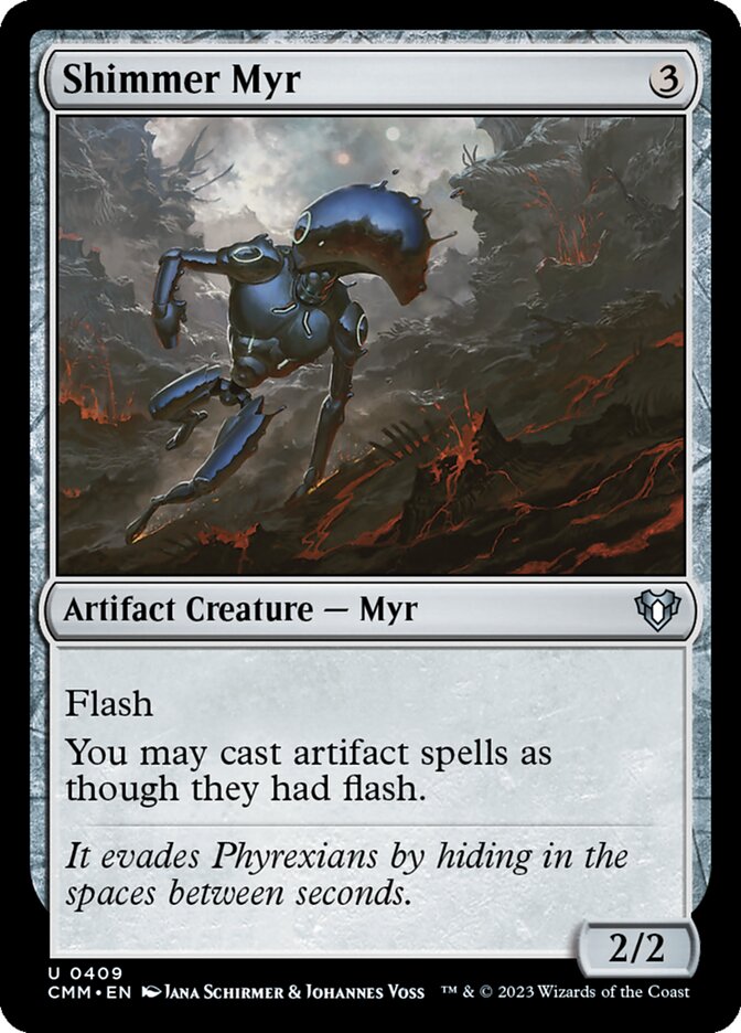 Shimmer Myr 409/451 (Commander Masters)  | Chromatic Games