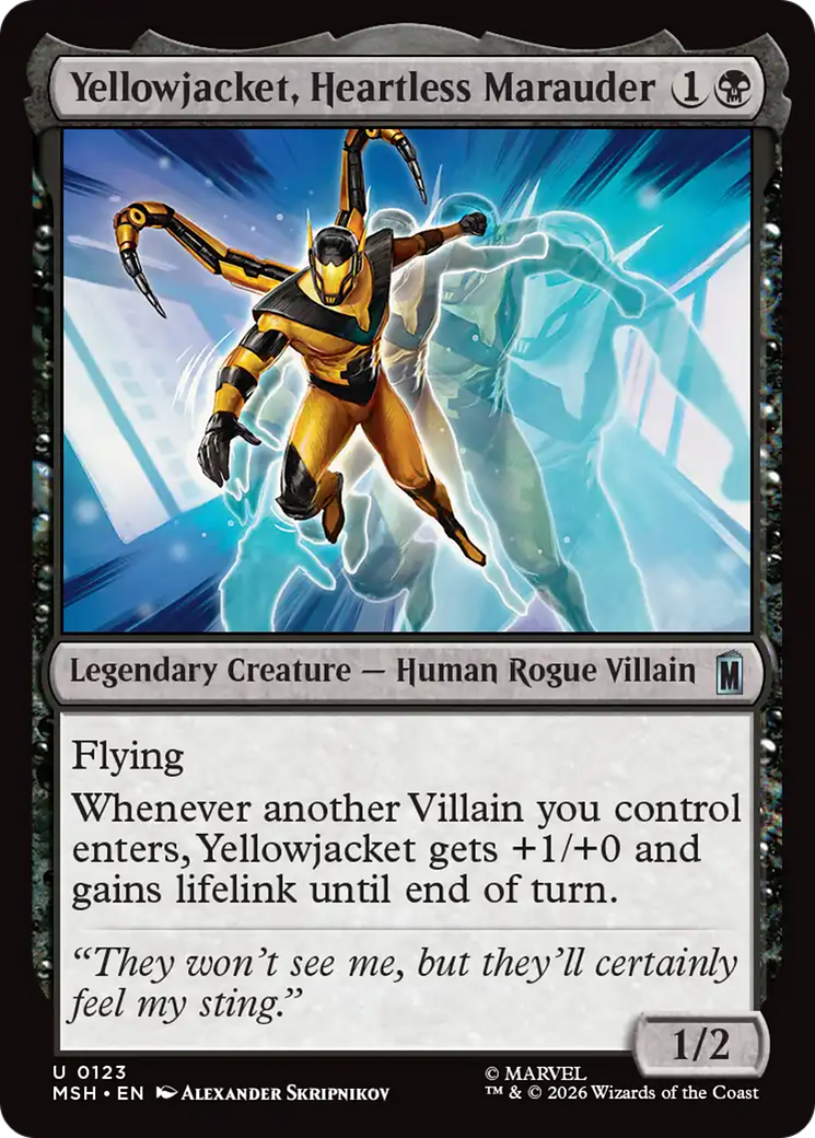 Yellowjacket, Heartless Marauder [Marvel Super Heroes] | Chromatic Games