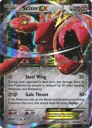 Scizor EX (76/122) (Jumbo Card) [XY: BREAKpoint] | Chromatic Games