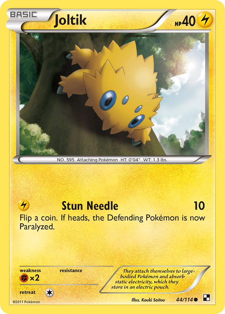 Joltik (44/114) [Black & White: Base Set] | Chromatic Games