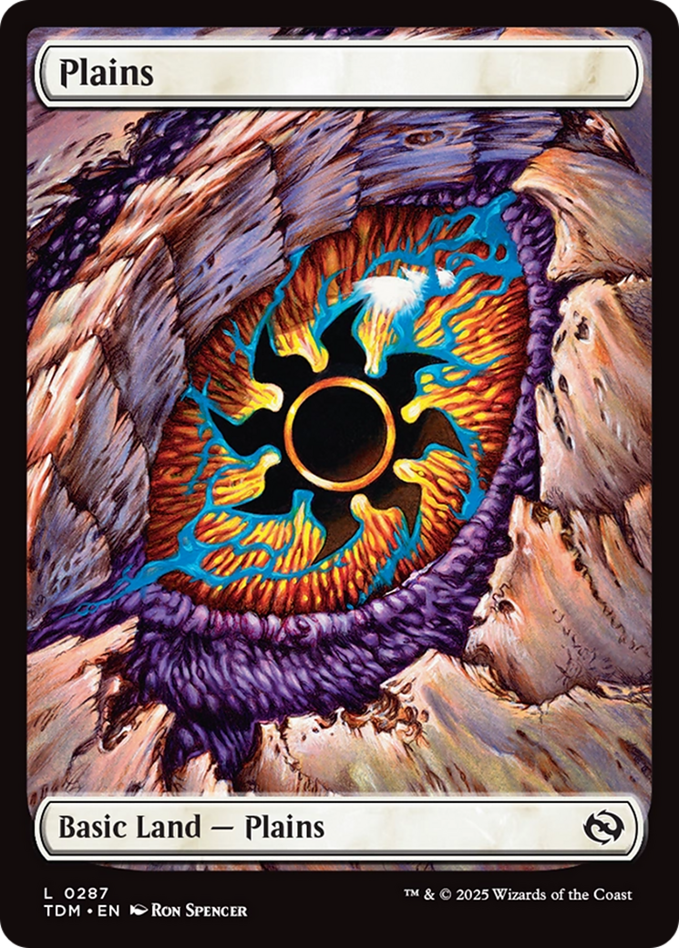 Plains (0287) [Tarkir: Dragonstorm] | Chromatic Games