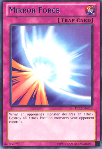 Mirror Force (Blue) [DL15-EN018] Rare | Chromatic Games