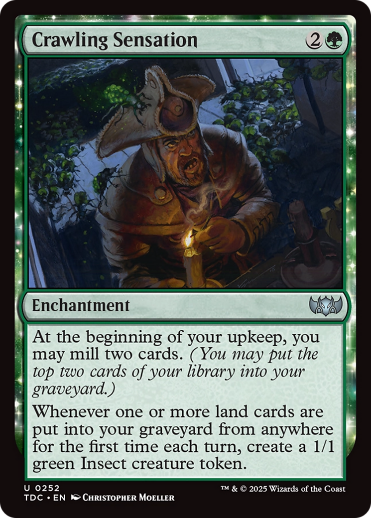 Crawling Sensation [Tarkir: Dragonstorm Commander] | Chromatic Games