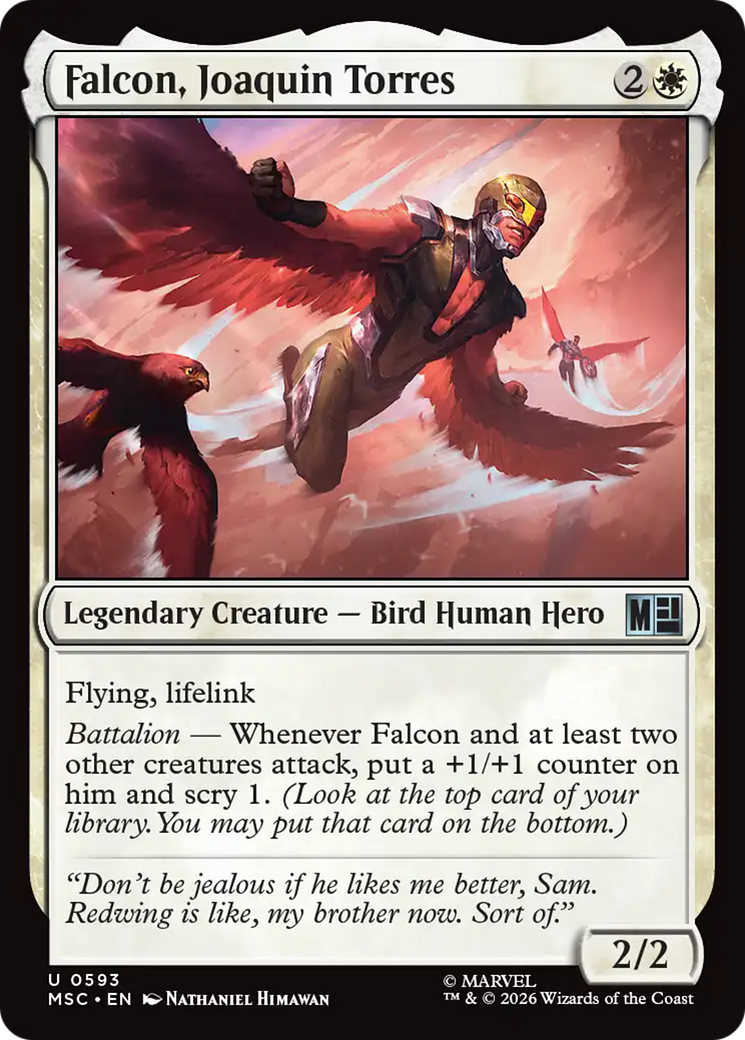 Falcon, Joaquin Torres [Marvel Super Heroes Commander] | Chromatic Games