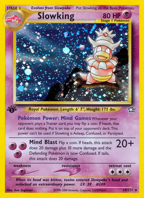 Slowking (14/111) [Neo Genesis 1st Edition] | Chromatic Games