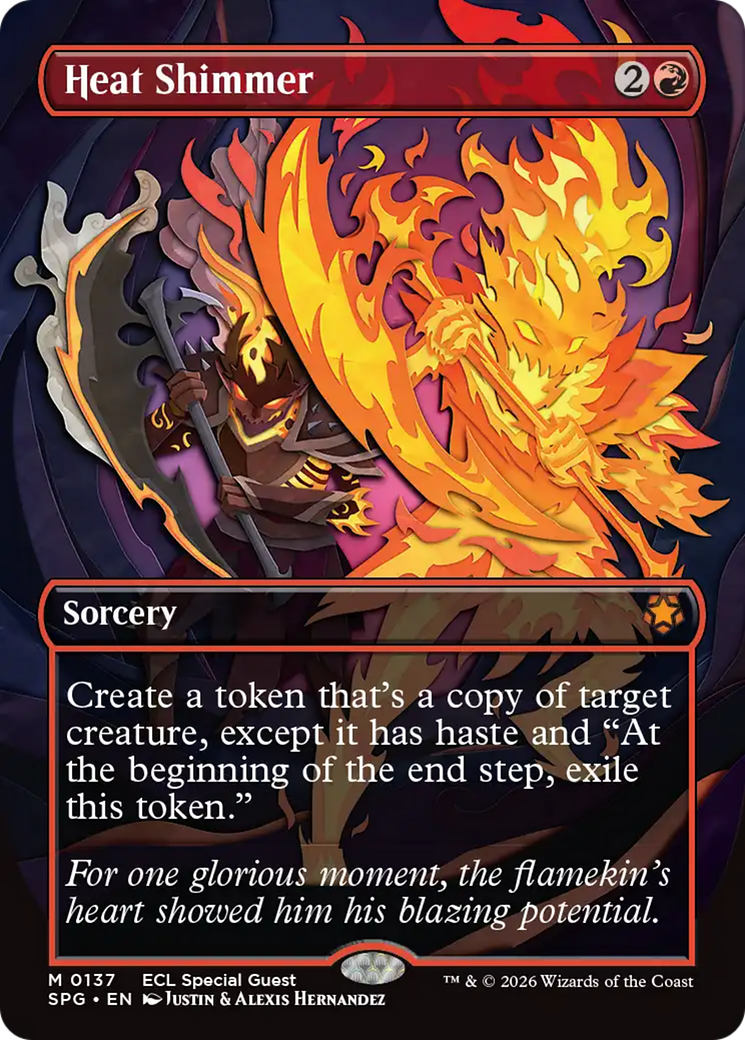 Heat Shimmer (Borderless) [Lorwyn Eclipsed Special Guests] | Chromatic Games
