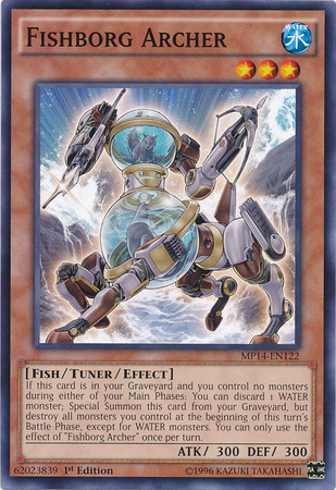 Fishborg Archer [MP14-EN122] Common | Chromatic Games
