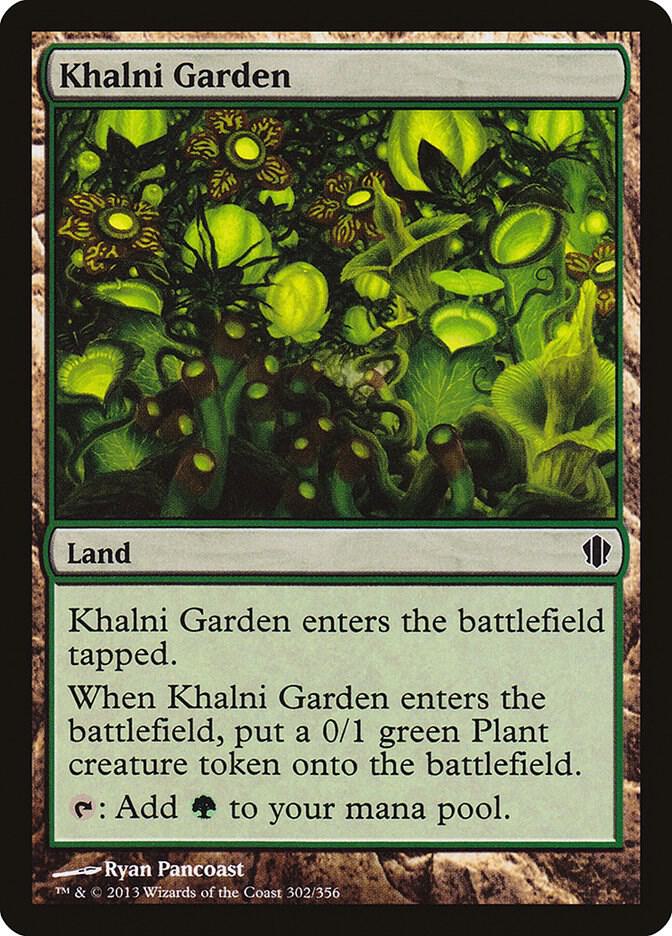 Khalni Garden 302/356 (Commander 2013)  | Chromatic Games