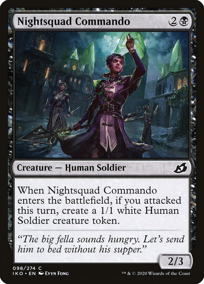 Nightsquad Commando 98/274 (Ikoria: Lair of Behemoths)  | Chromatic Games