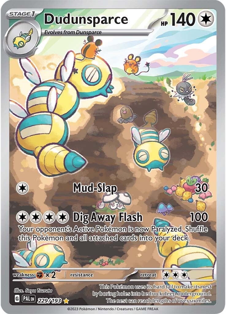 Dudunsparce (229/193) [Scarlet & Violet: Paldea Evolved] | Chromatic Games