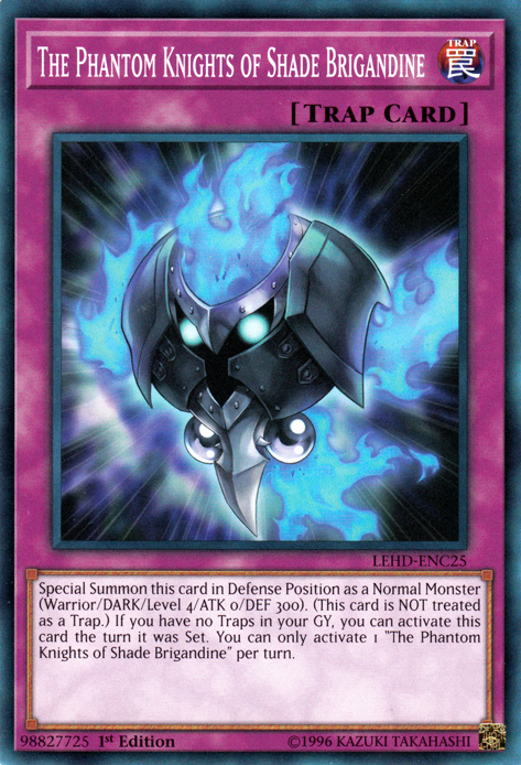 The Phantom Knights of Shade Brigandine [LEHD-ENC25] Common | Chromatic Games