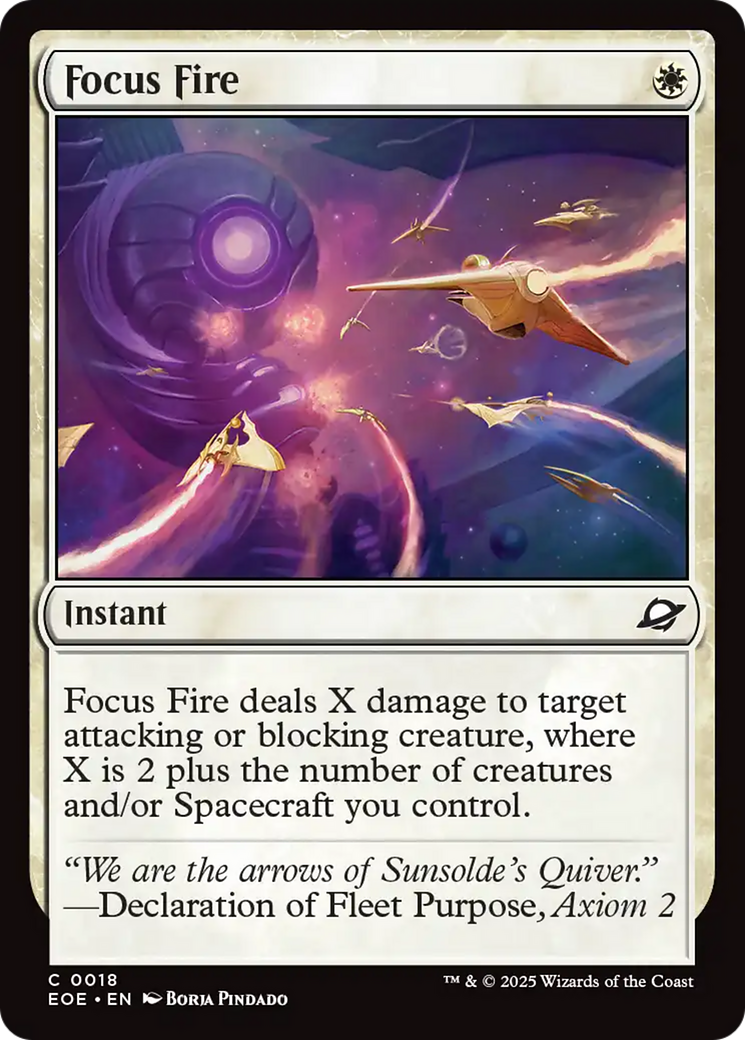 Focus Fire [Edge of Eternities] | Chromatic Games