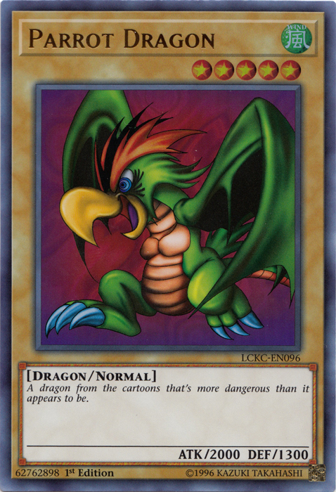 Parrot Dragon [LCKC-EN096] Ultra Rare | Chromatic Games