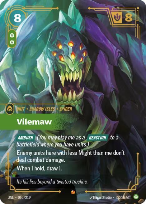 Vilemaw 060/219 (Unleashed)  - Foil | Chromatic Games