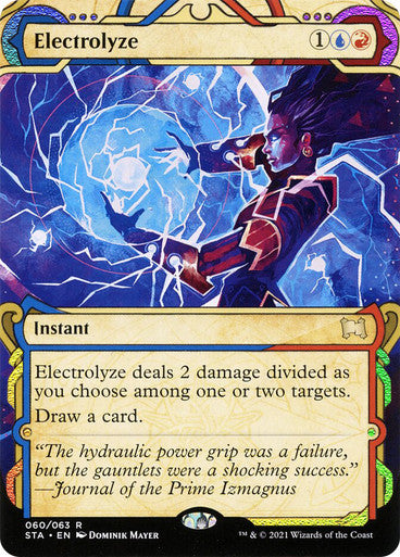 Electrolyze  60 (Strixhaven: Mystical Archives)  - Etched Foil | Chromatic Games