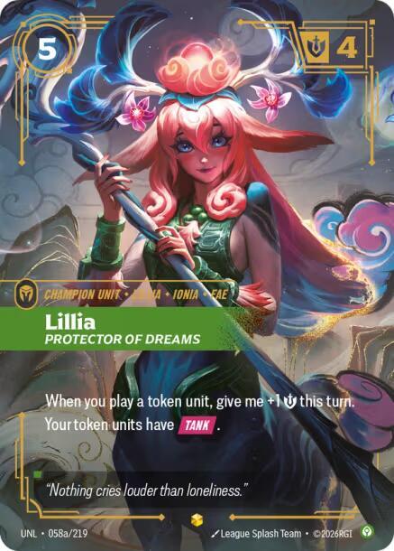 Lillia - Protector of Dreams 058a/219 (Unleashed)  - Foil | Chromatic Games