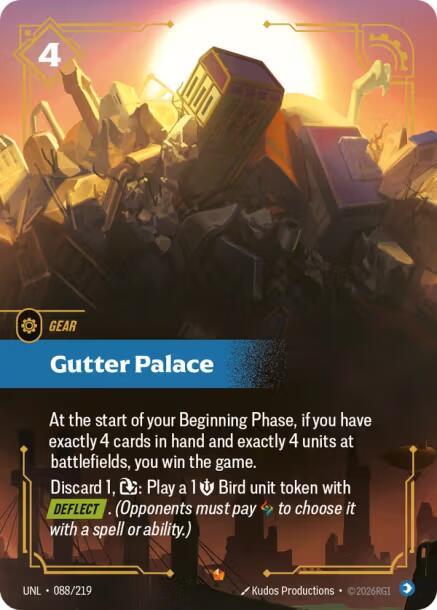 Gutter Palace 088/219 (Unleashed)  - Foil | Chromatic Games