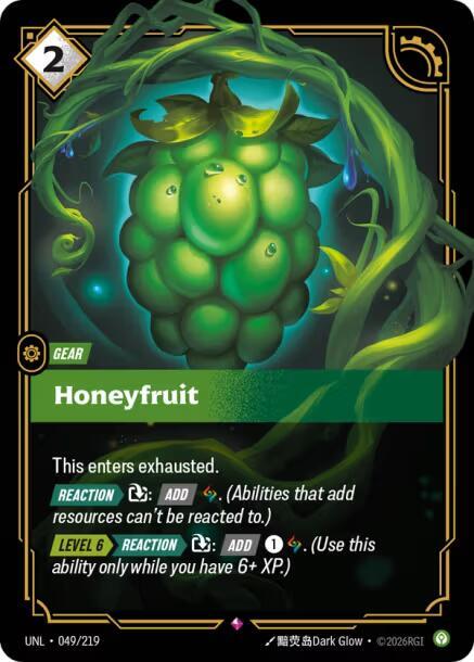 Honeyfruit 049/219 (Unleashed)  - Foil | Chromatic Games