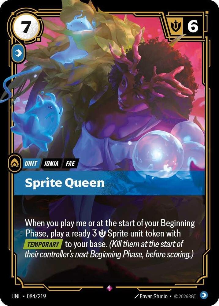 Sprite Queen 084/219 (Unleashed)  - Foil | Chromatic Games