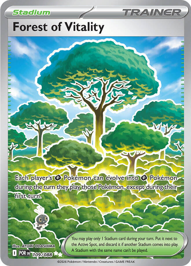 Forest of Vitality 109/088 (ME03: Perfect Order)  - Holofoil | Chromatic Games