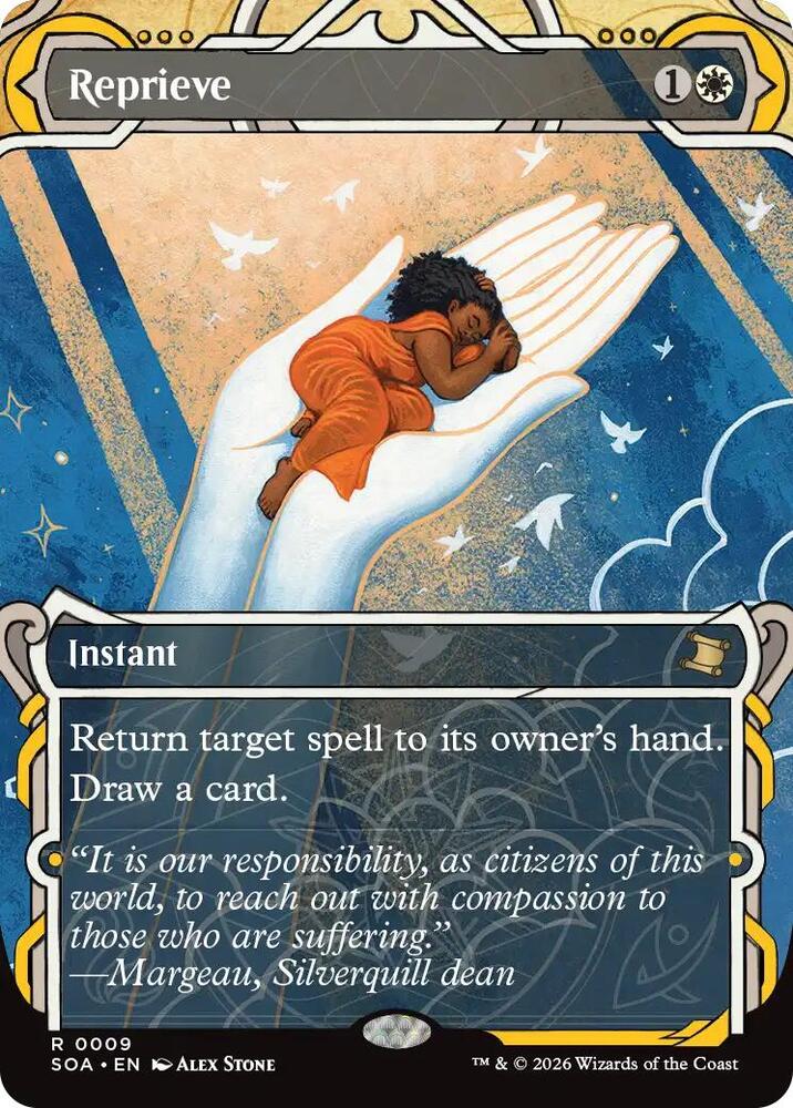 Reprieve 9 (Secrets of Strixhaven: Mystical Archive)  - Foil | Chromatic Games
