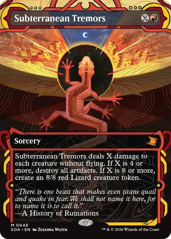 Subterranean Tremors 48 (Secrets of Strixhaven: Mystical Archive)  | Chromatic Games