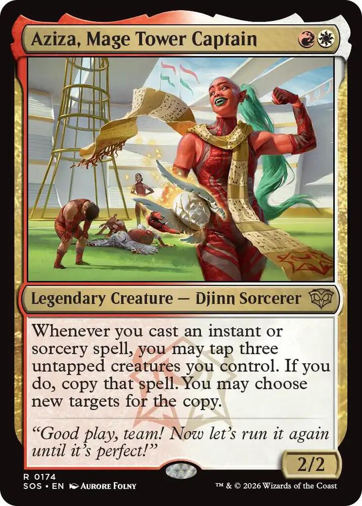 Aziza, Mage Tower Captain 174 (Secrets of Strixhaven)  | Chromatic Games