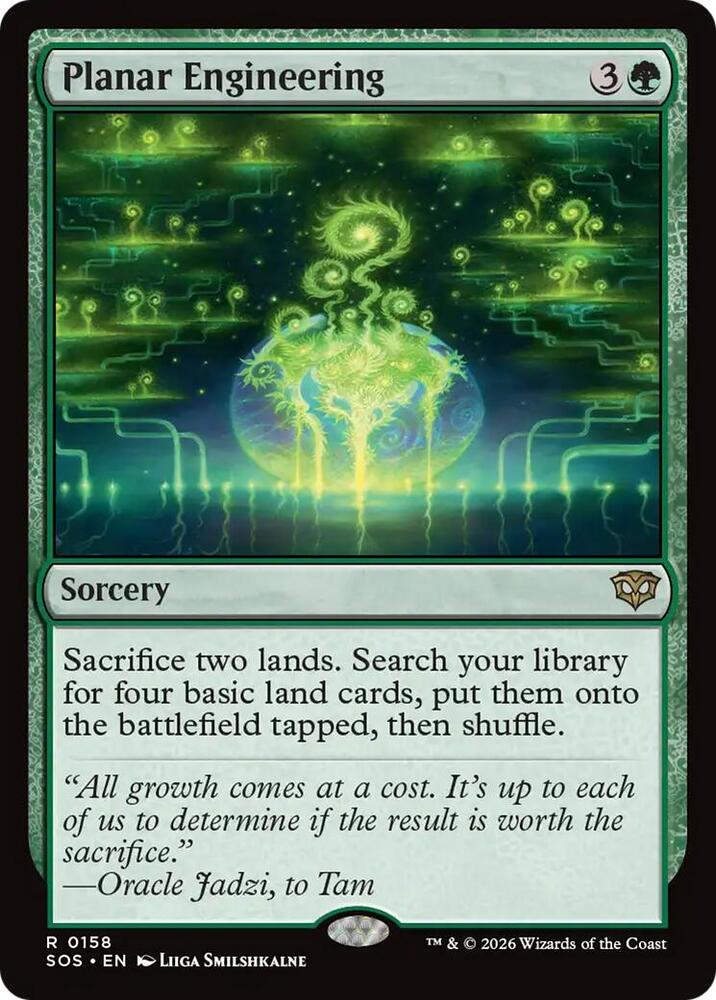Planar Engineering 158 (Secrets of Strixhaven)  - Foil | Chromatic Games