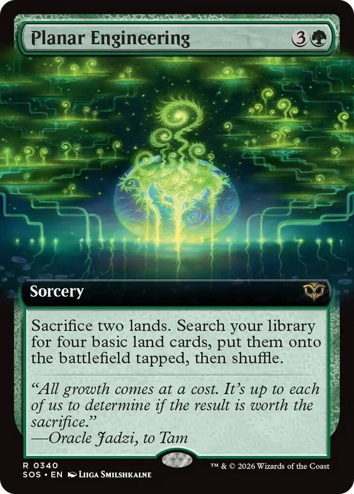Planar Engineering 340 (Secrets of Strixhaven)  - Extended Art Foil | Chromatic Games